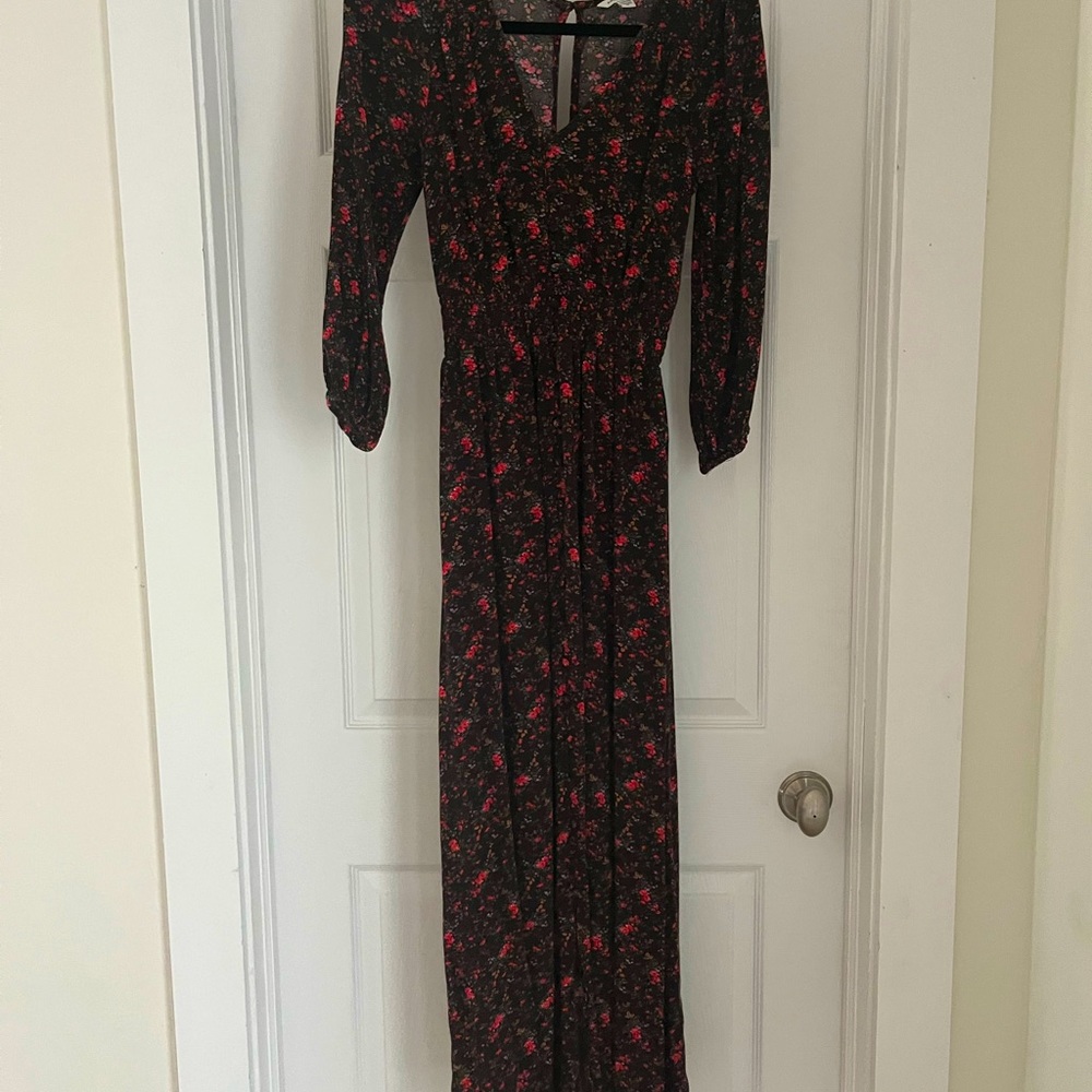 American eagle button up maxi dress